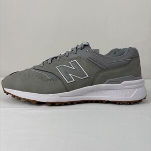 New Balance 997G Golf Shoes Men's Grey NBG997GR Size‎ 11.5 4E Wide Waterproof